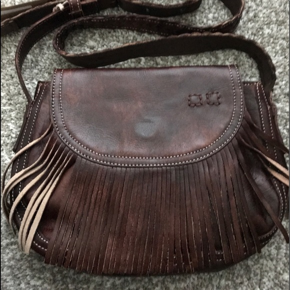 Bed Stu Handbags - Bed Stu Crossbody Bag W/Fringe